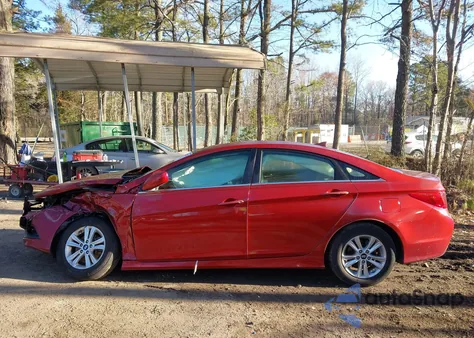 2014 Hyundai Sonata Gls z USA, uszkodzony, nr VIN 5NPEB4AC7EH896064
